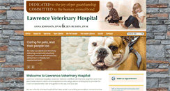 Desktop Screenshot of lawrencevethospital.com