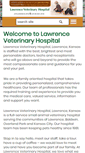 Mobile Screenshot of lawrencevethospital.com